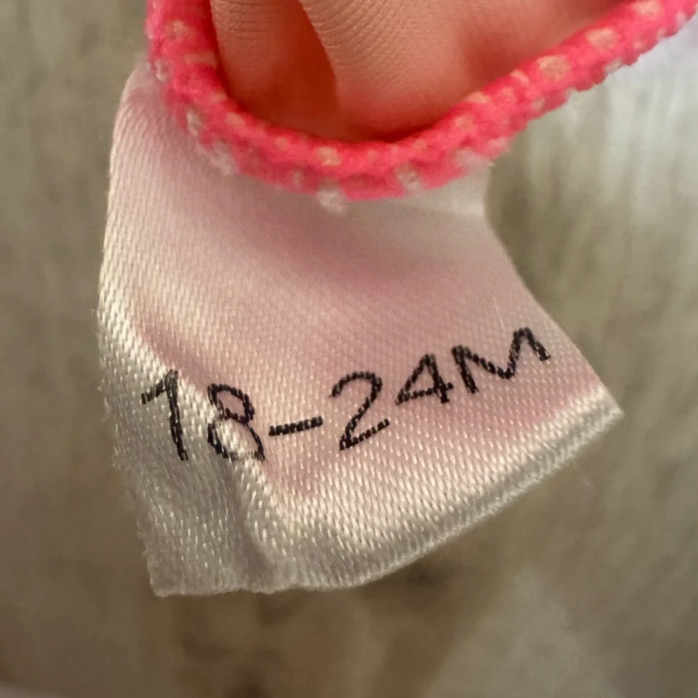 Two-Tone Pink Number Two Kids Swimsuit